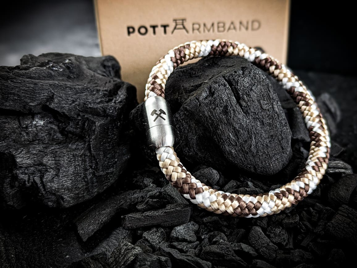 Pottarmband Segeltau Schlägel & Eisen Magnetverschluss Art.Nr. 1184