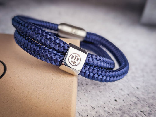 RTV Fan Armband Dunkelblau Art.Nr. 2002