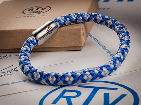RTV Fan Armband Blau Weiß Art.Nr. 2001