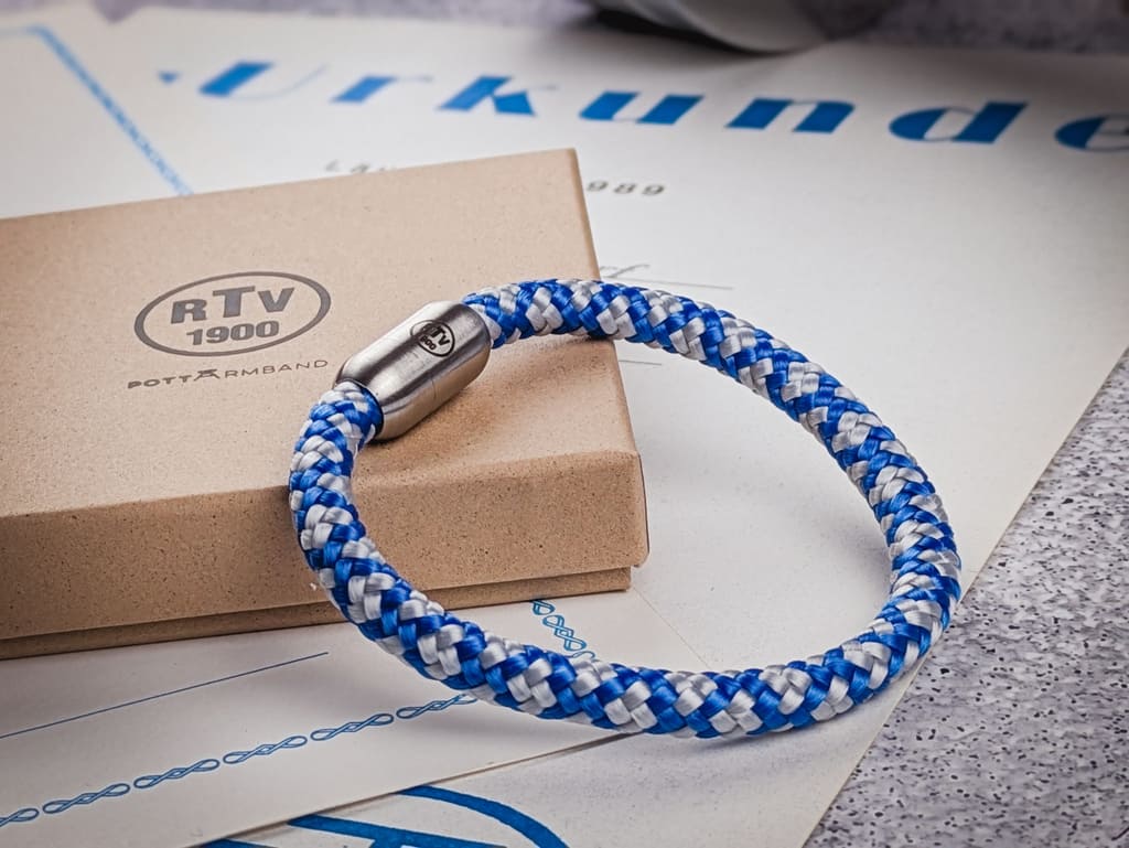 RTV Fan Armband Blau Weiß Art.Nr. 2001