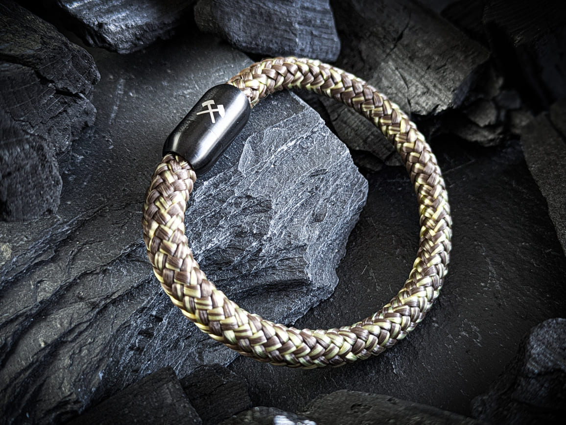 PottArmband Carl Black Edition Ruhrgebiet Armband Schlägel und Eisen Art.Nr. 2032