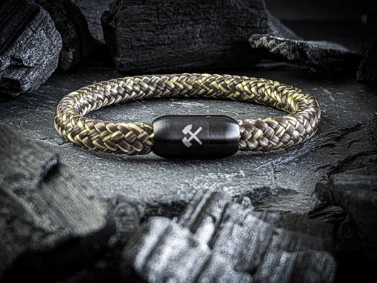 PottArmband Carl Black Edition Ruhrgebiet Armband Schlägel und Eisen Art.Nr. 2032