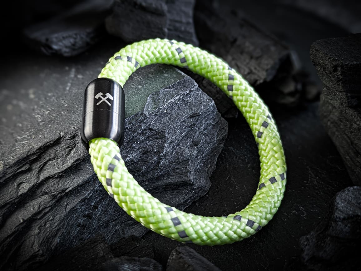 PottArmband Carl Glow Edition Ruhrgebiet Armband Schlägel und Eisen Art.Nr. 2030