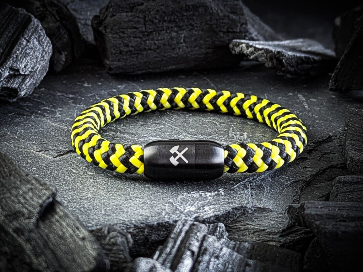 PottArmband Carl Black Edition Ruhrgebiet Armband Schlägel und Eisen Art.Nr. 2031