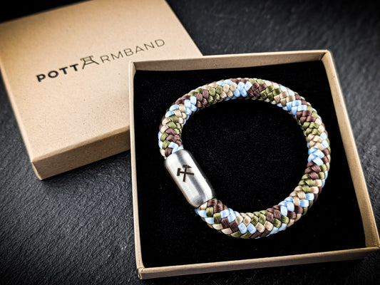 Pottarmband Segeltau Schlägel & Eisen Magnetverschluss Art.Nr. 1063
