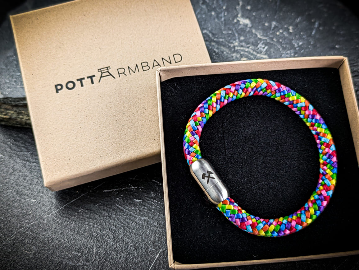 Pottarmband Segeltau Schlägel & Eisen Magnetverschluss Art.Nr. 1025